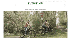 Desktop Screenshot of elbike.no